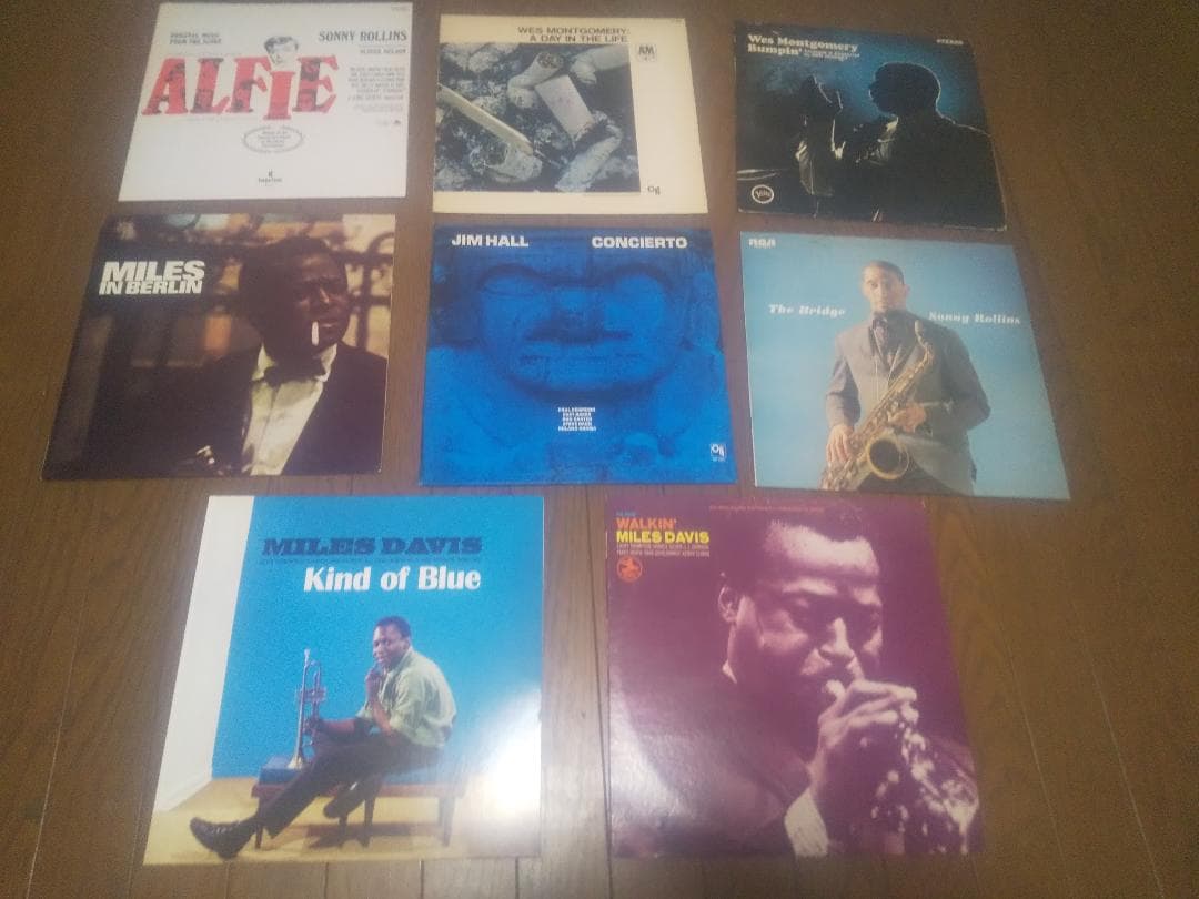 LPレコード ジャズ JAZZ ８枚セット