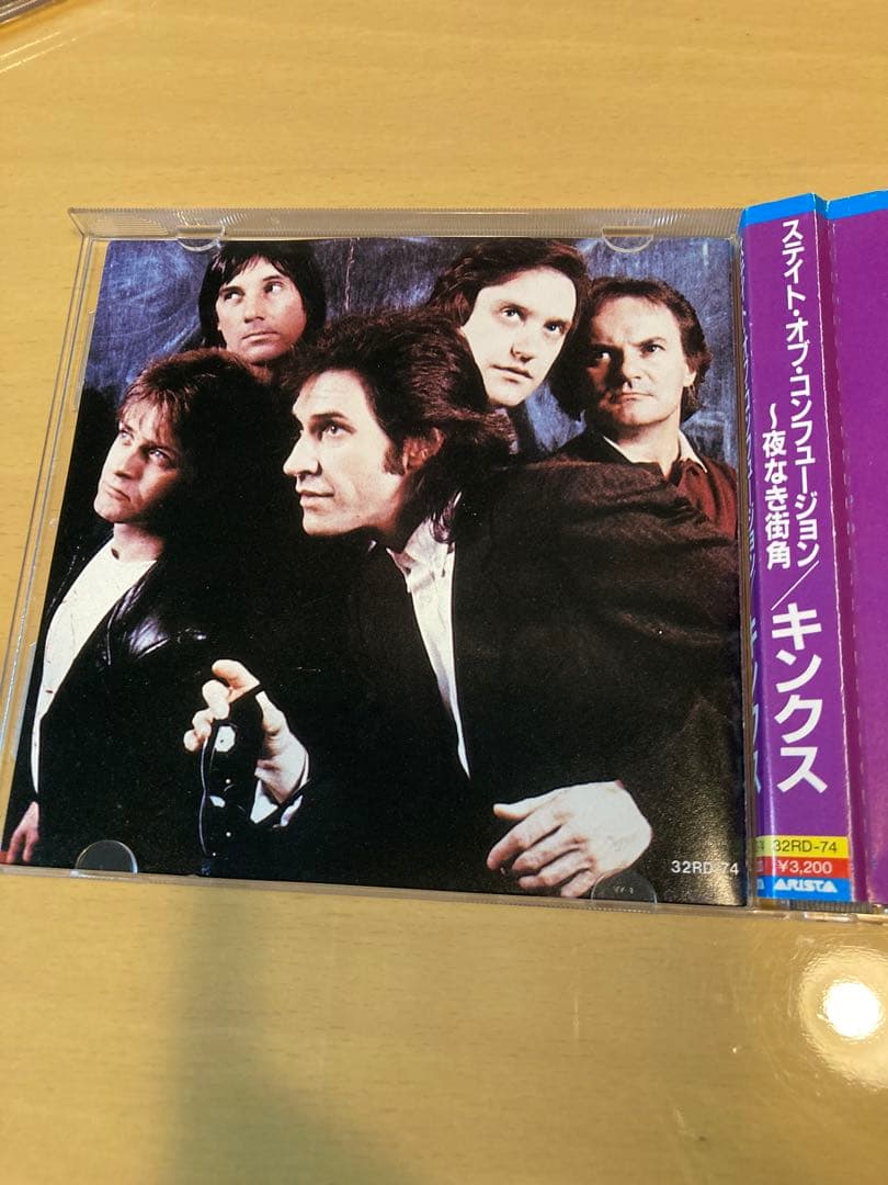 超美品3200円帯with obi ◼️キンクス／ステイト・オブ・コンフュージョン