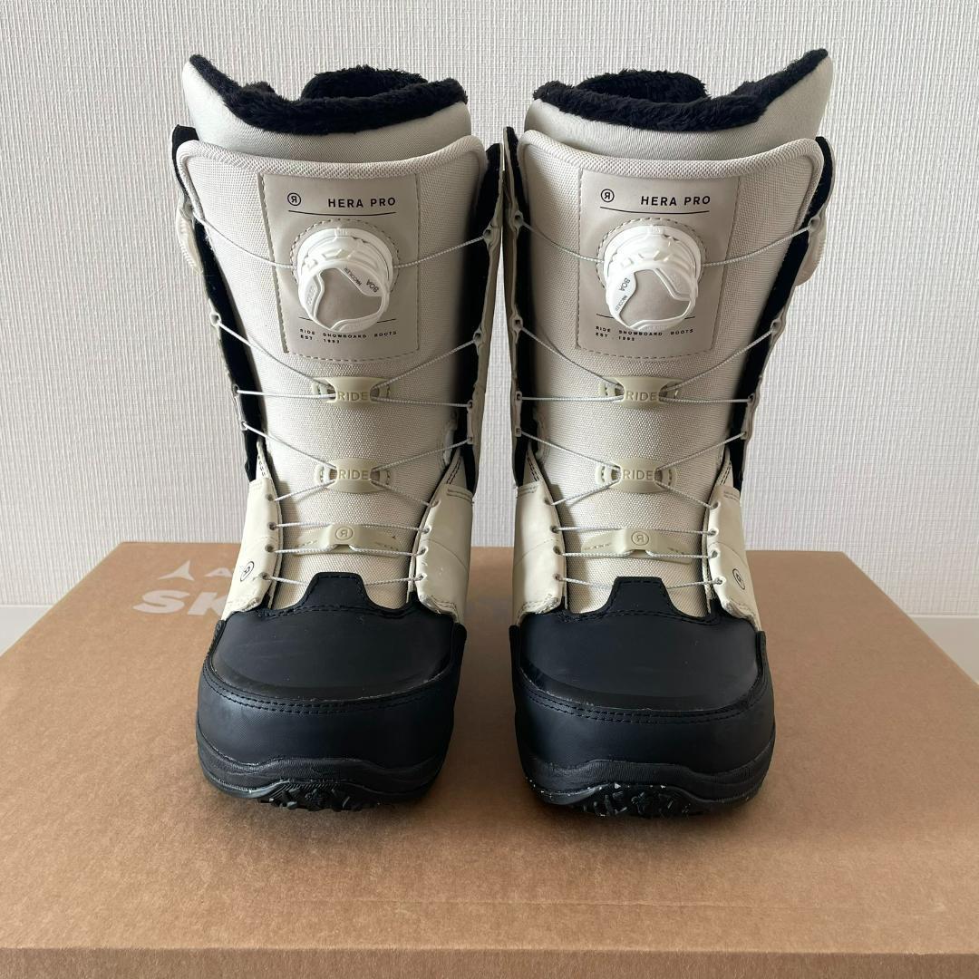 大人気！RIDE HERA PRO ヘラプロ レディース ダブルボア ECRU