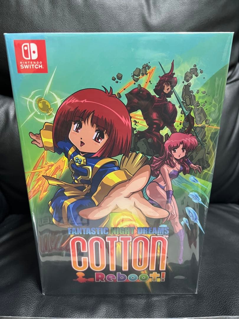 早期予約特典 コットン リブート！ 限定版 Switch版 ミニチュアほうき