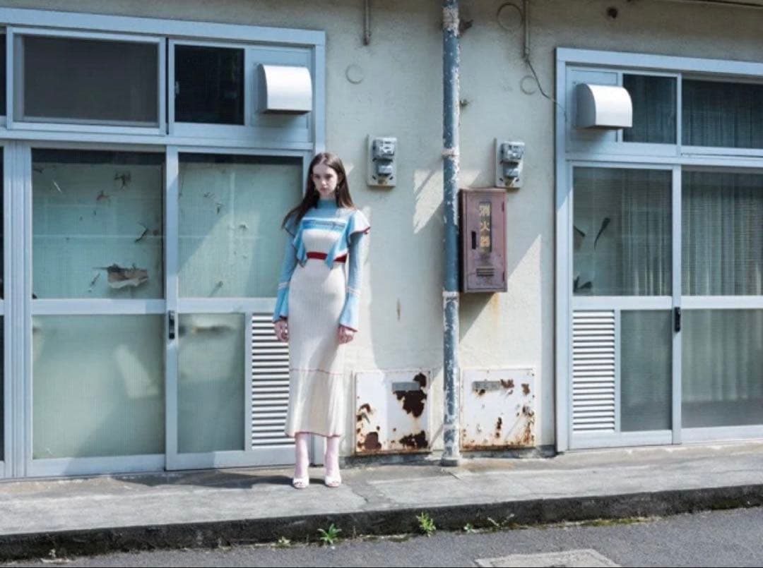 mame kurogouchi マメクロゴウチ 18ss ニットワンピース