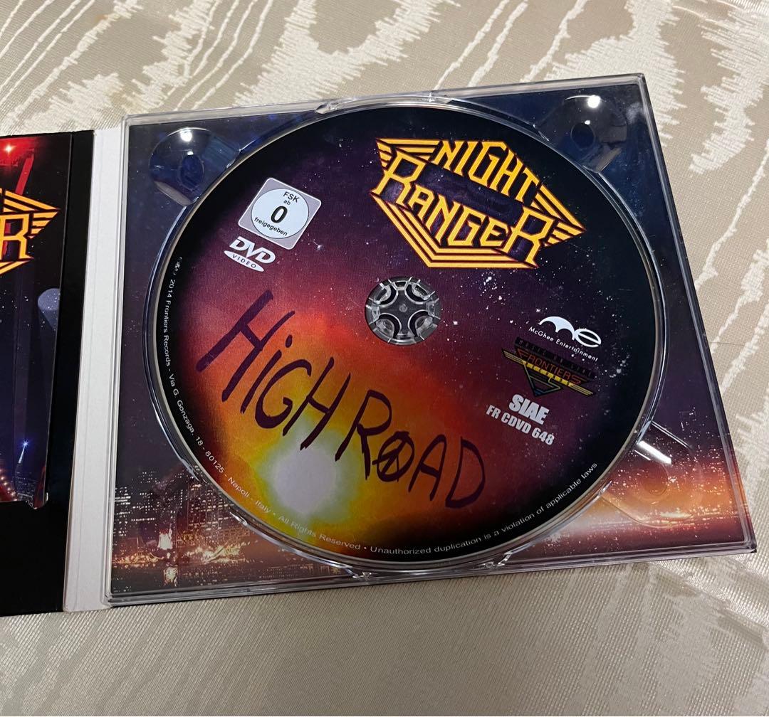 ナイトレンジャー　ツアーシャツ　high road CD DVD 初回限定盤