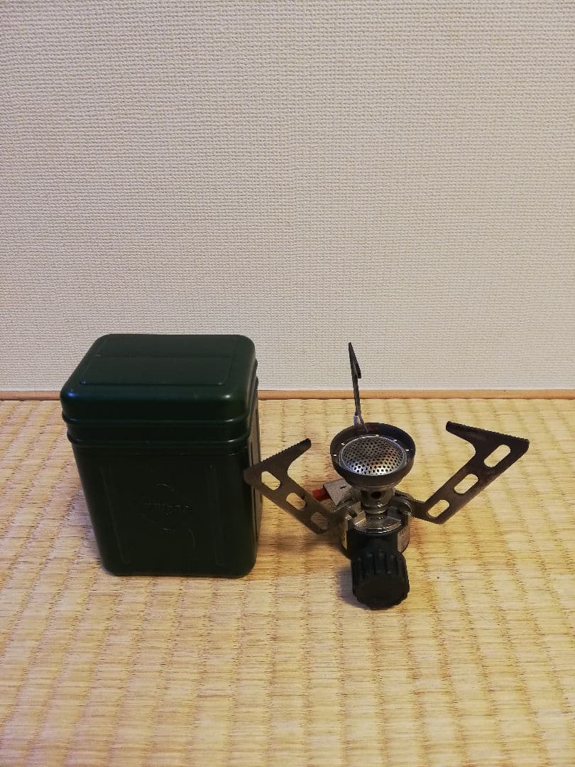 点火確認済　EPIgasの MSSA 型（マイクロ スーパー ストーブ オート）