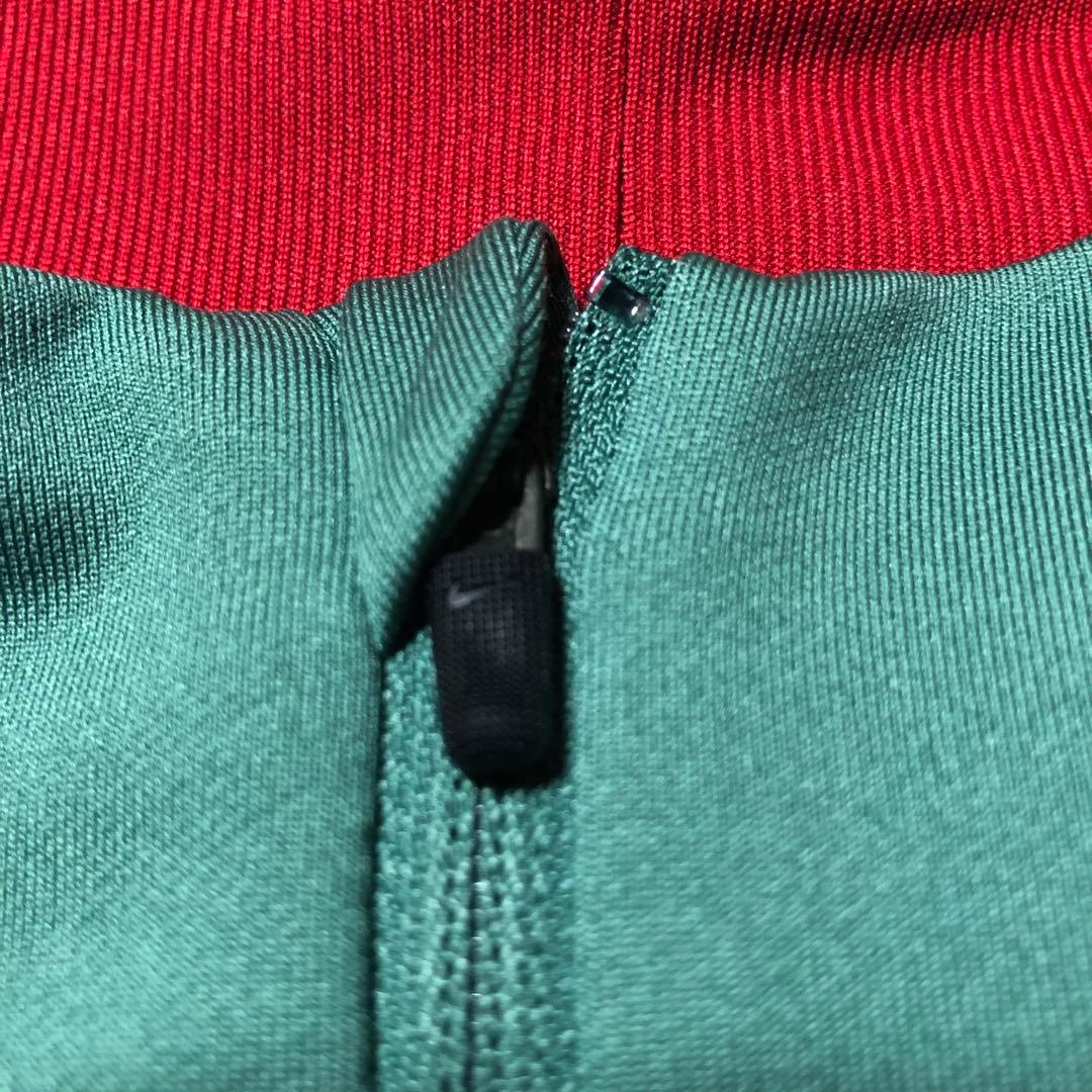 リバプールFC Nike ハーフジップジャージ グリーン　リヴァプール