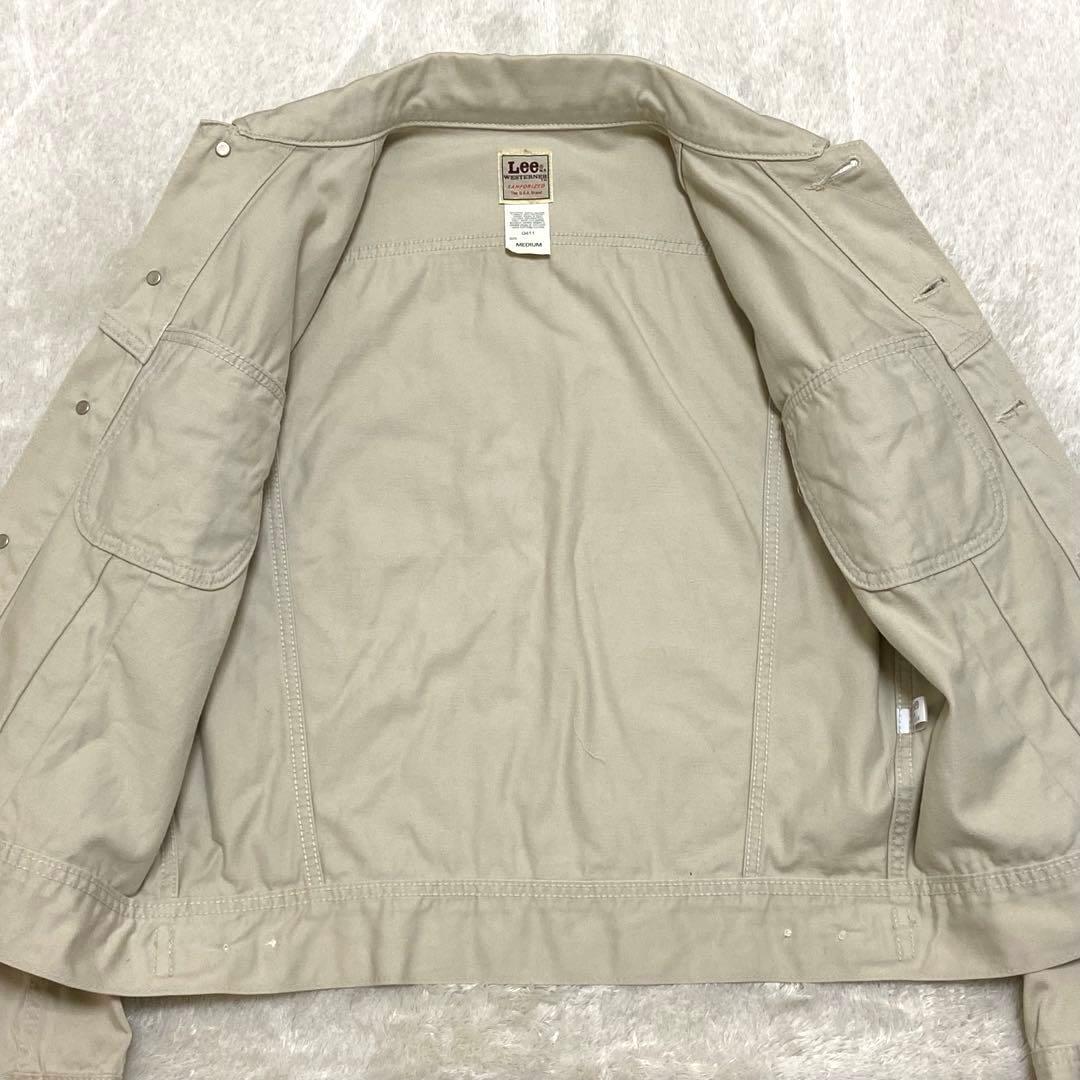 90s Lee ウエスターナー コットンサテン 0411 復刻 日本製 M