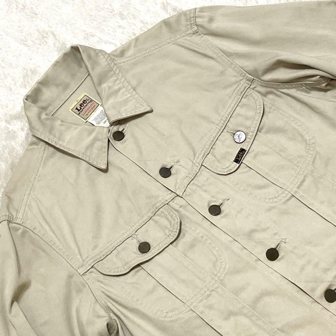 90s Lee ウエスターナー コットンサテン 0411 復刻 日本製 M