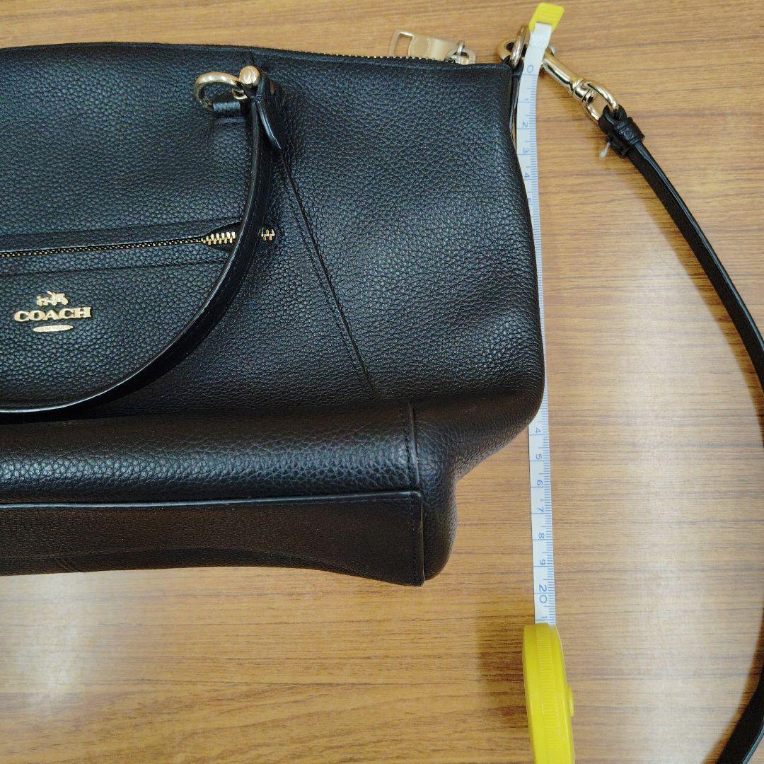COACH コーチ 2WAYショルダーバックプレーリーサッチェル ペブルドレザー