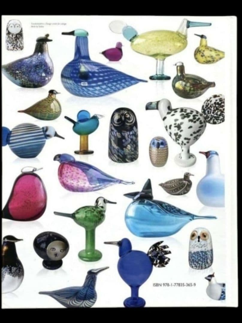 未使用 イッタラ バード 本 図録 作品集 Glass Birds OIVA