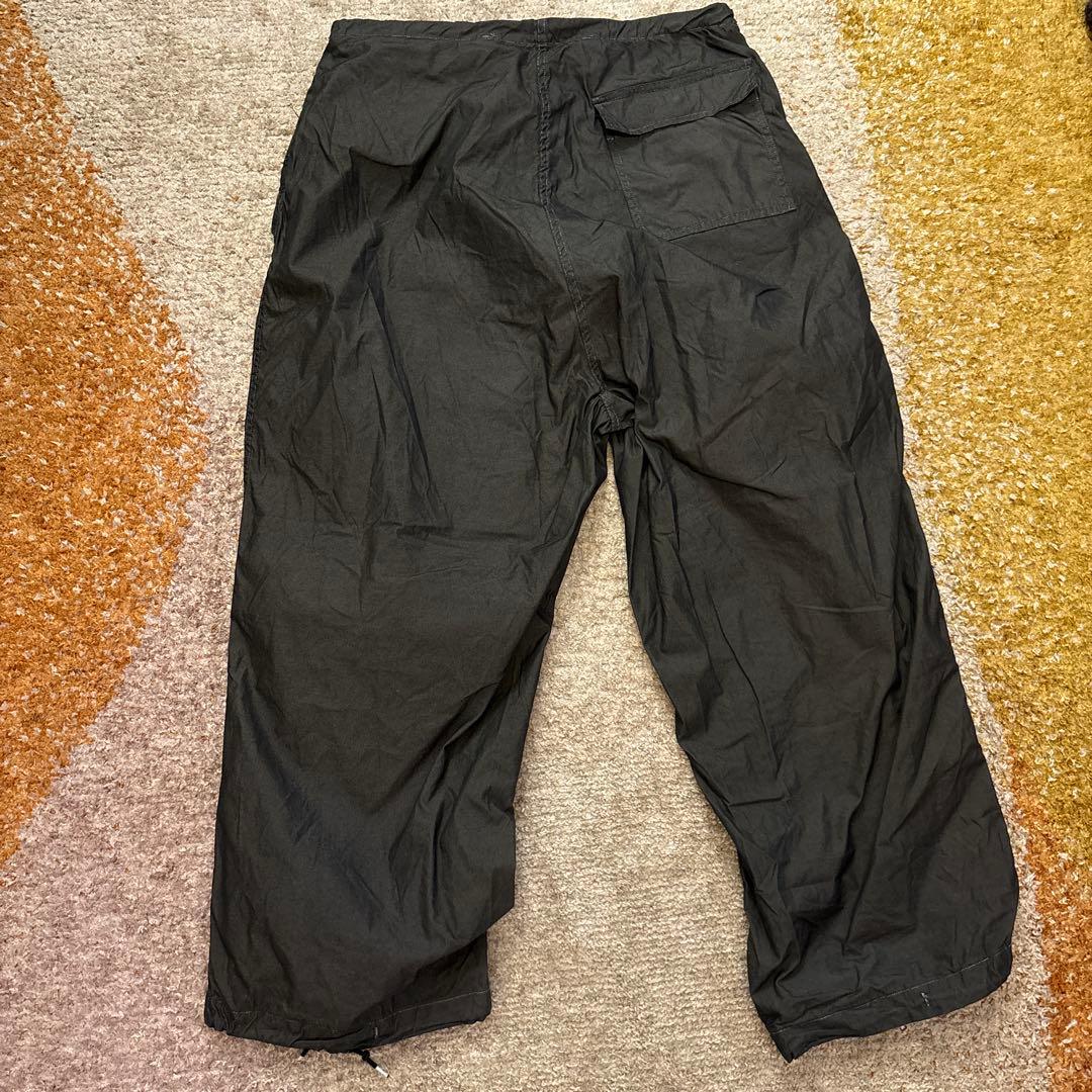 スノーカモパンツ 90s 後染め ブラック USARMY