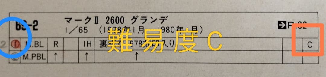 《黒箱トミカ69-2-1》マークⅡ2600グランデ【 難易度C】未使用美品