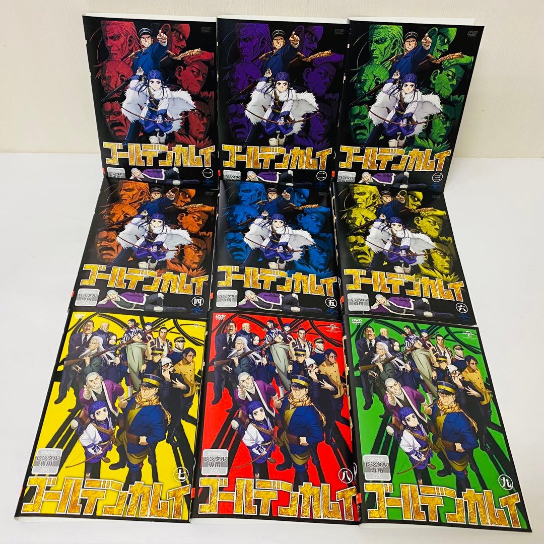 ゴールデンカムイ　DVD全巻セット　全25巻　1-2-3-4期