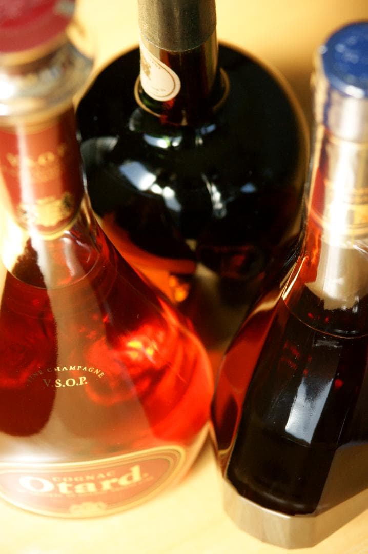 オタールVSOP & クルボアジェVSOP & ヴィルヌーブ コニャック