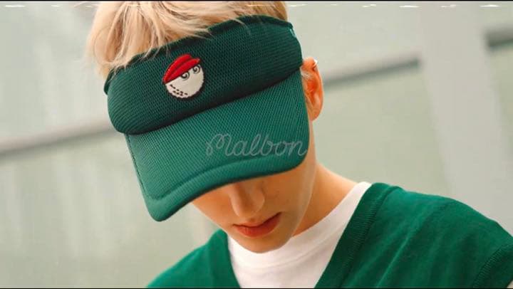 Malbon golf マルボンゴルフサンバイザ
