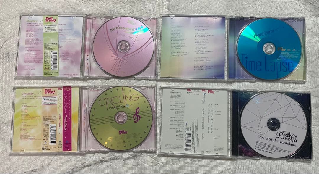 【限定特典付】BanG Dream CD まとめ売り　Poppin' Party