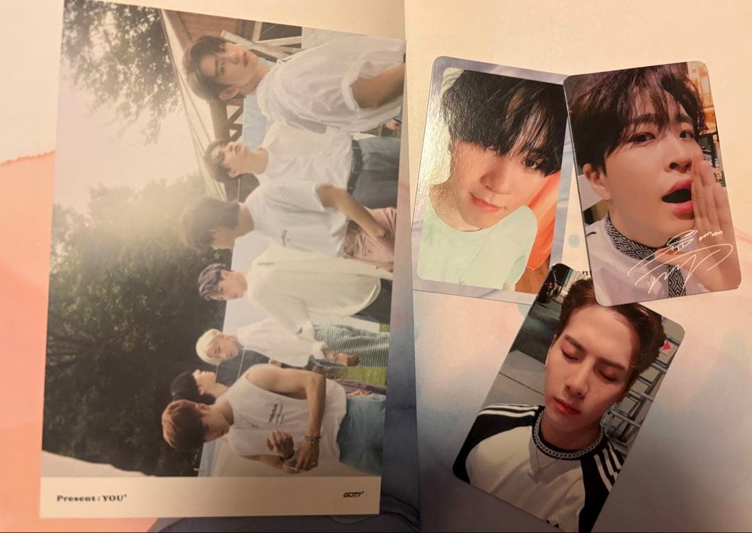 GOT7 Present: YOU BamBam 直筆サイン入 CD トレカ付