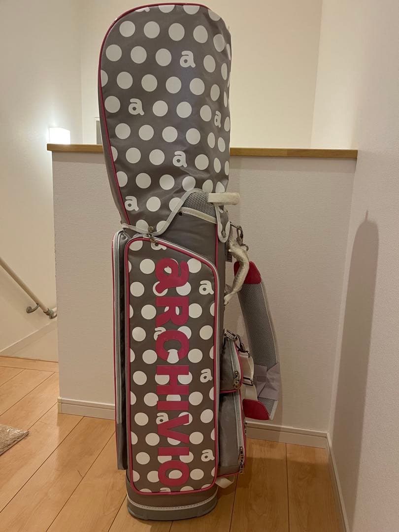 アルチビオ archivio ゴルフ 2024春夏　レディース キャディバッグ