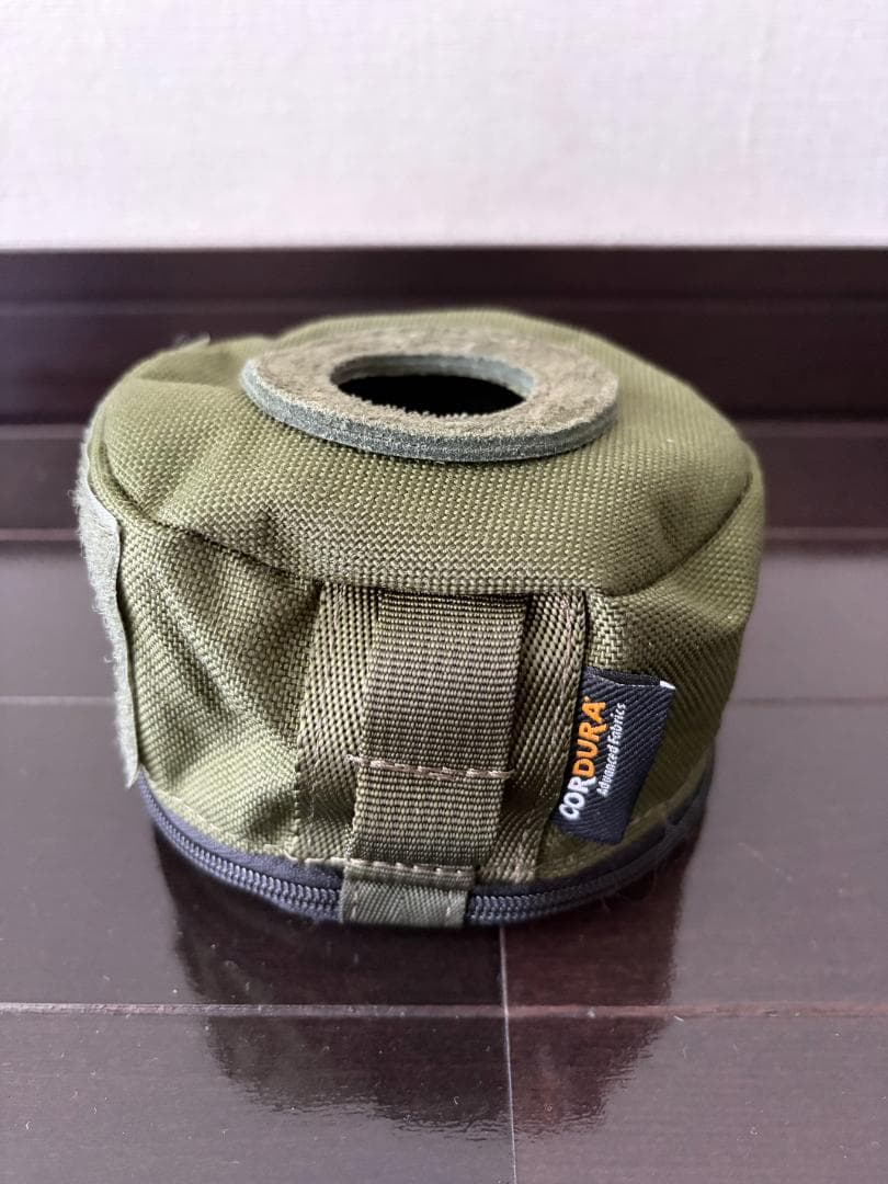 BALLISTICS ガス缶ケース３個セット オリーブ
