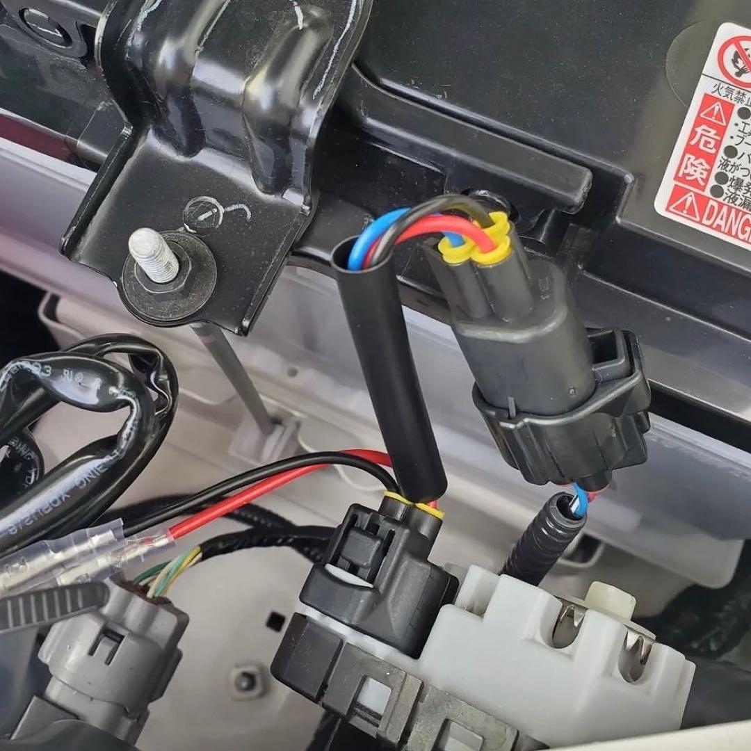 【ユノさま専用】 125 ハイラックス 2色 グリルマーカー　ACC分岐ハーネス