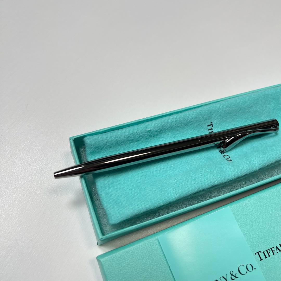 【新品】 Tiffany ボールペン エルサペレッティ ガンメタ 付属品完備