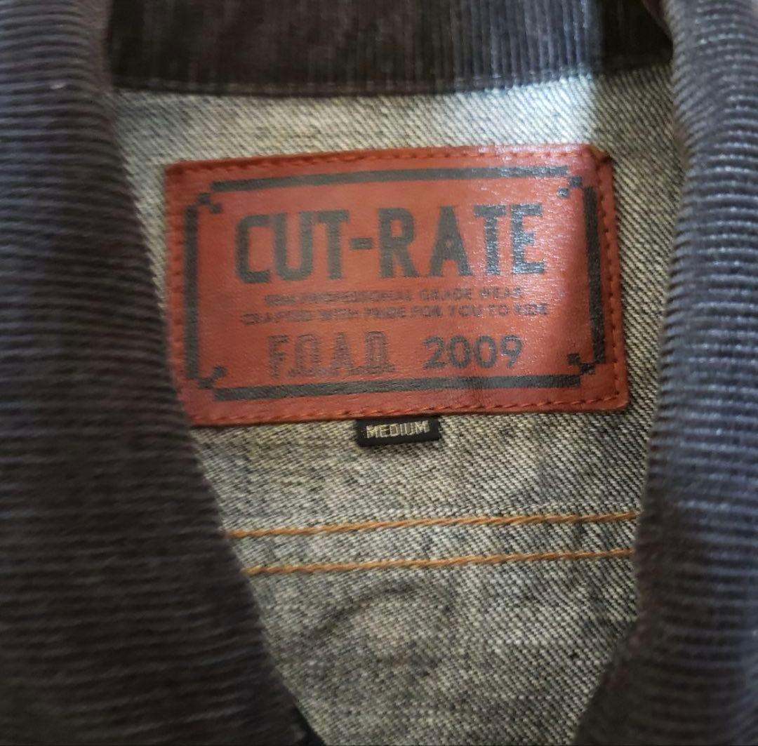 CUTRATE カスタム　デニムベストREDTAIL VISE GENT-X