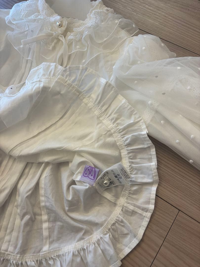 Angelic Pretty ホワイトフリルブラウス