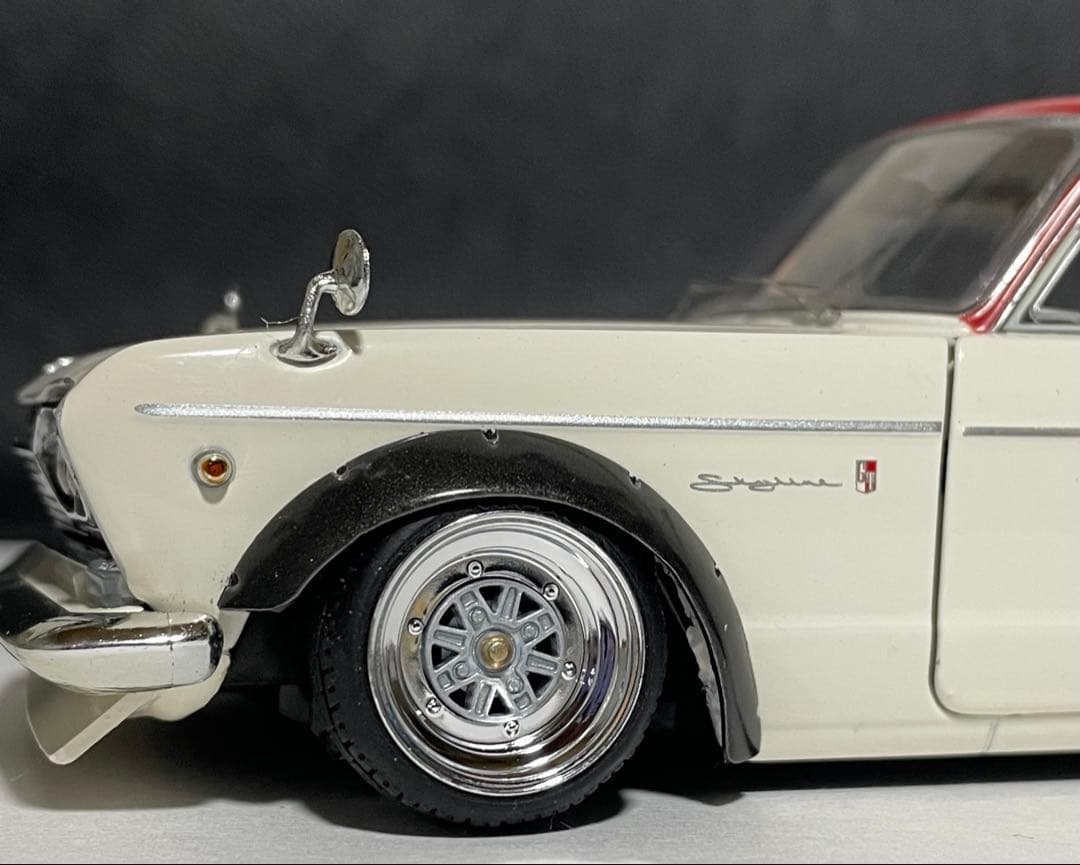1/24 アシェット 国産名車 プリンス スカイライン 改造車 カスタム 旧車