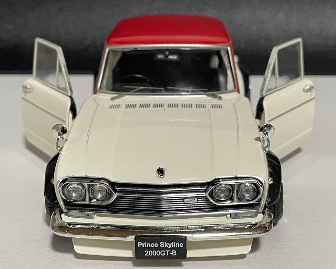 1/24 アシェット 国産名車 プリンス スカイライン 改造車 カスタム 旧車