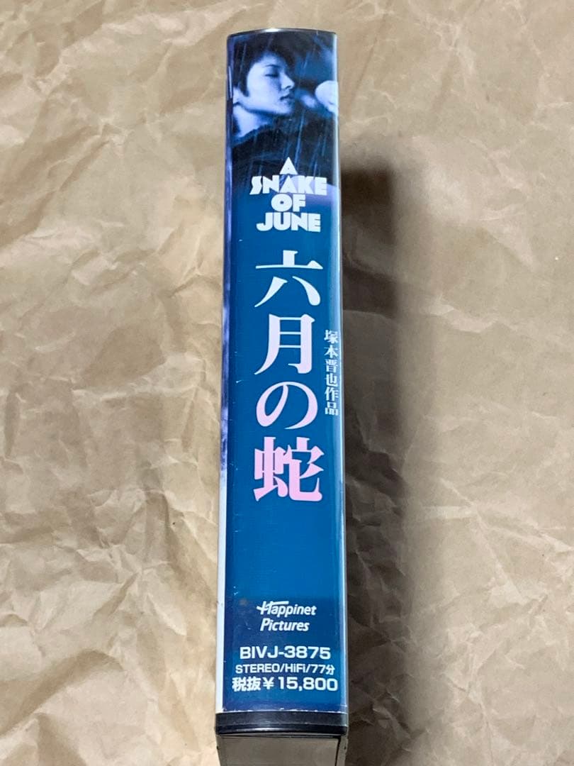 六月の蛇　塚本晋也監督作品　中古VHSビデオ　黒沢あすか　神足裕司　寺島進