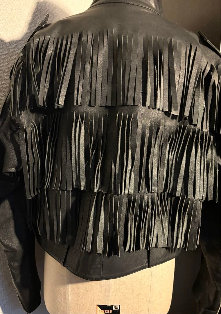 ラ*ン様 80s Jean Paul Gaultier HOMME フリンジ ラ