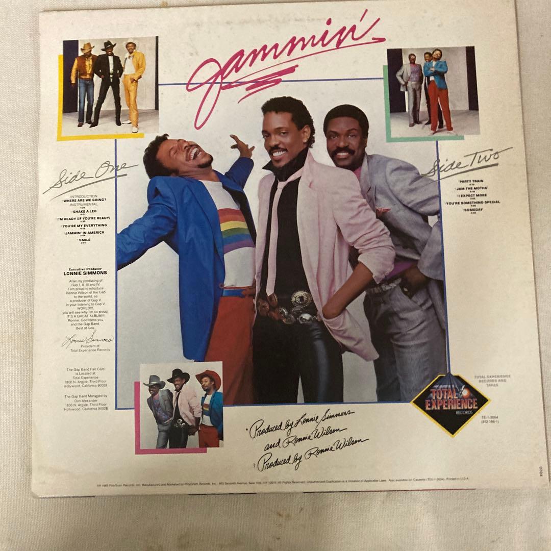 GAP BAND V. Jammin' レコード