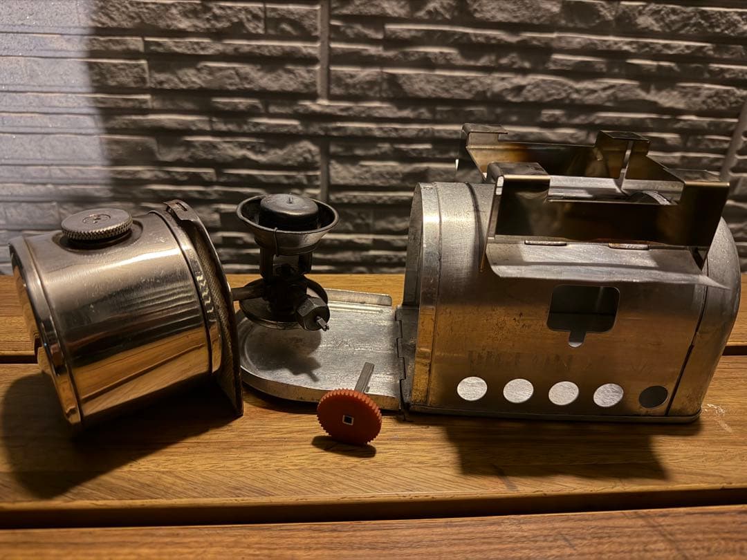 ピジョン　イグナス　超激レアガソリンストーブ　稼働品　好調　サイレントバーナー