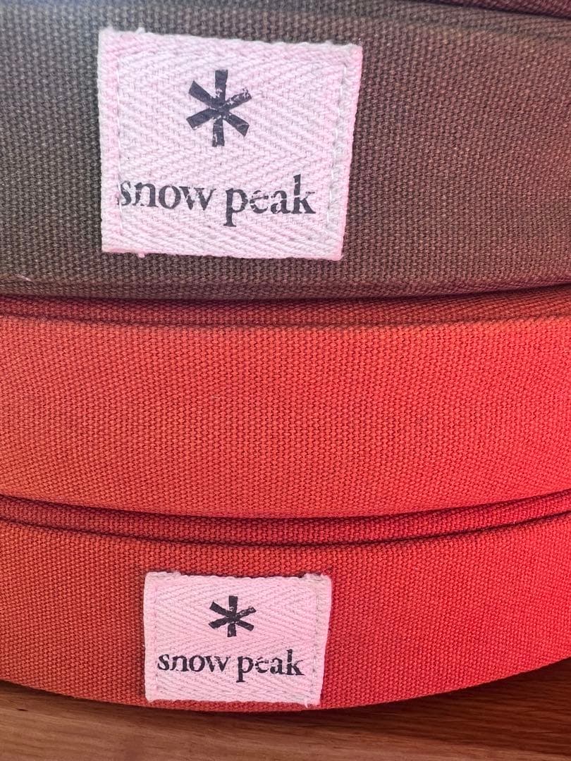  Peak スノーピーク ラウンジクッション 2個セット
