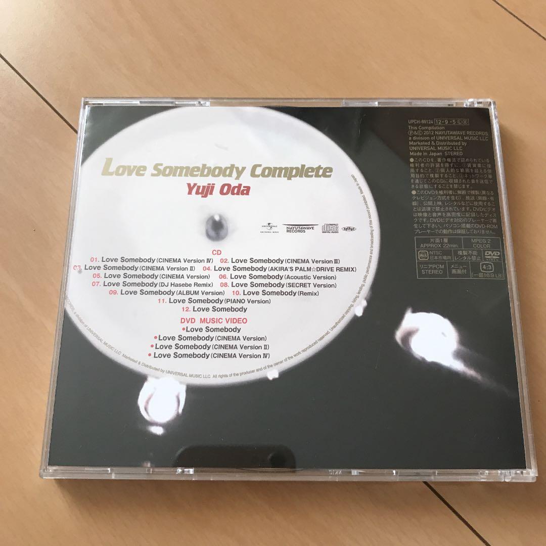 【即購入ok!!】織田裕二 『Love Somebody 完全盤』初回DVD付