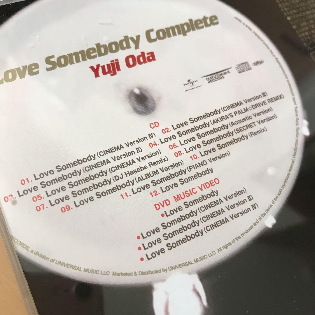 【即購入ok!!】織田裕二 『Love Somebody 完全盤』初回DVD付