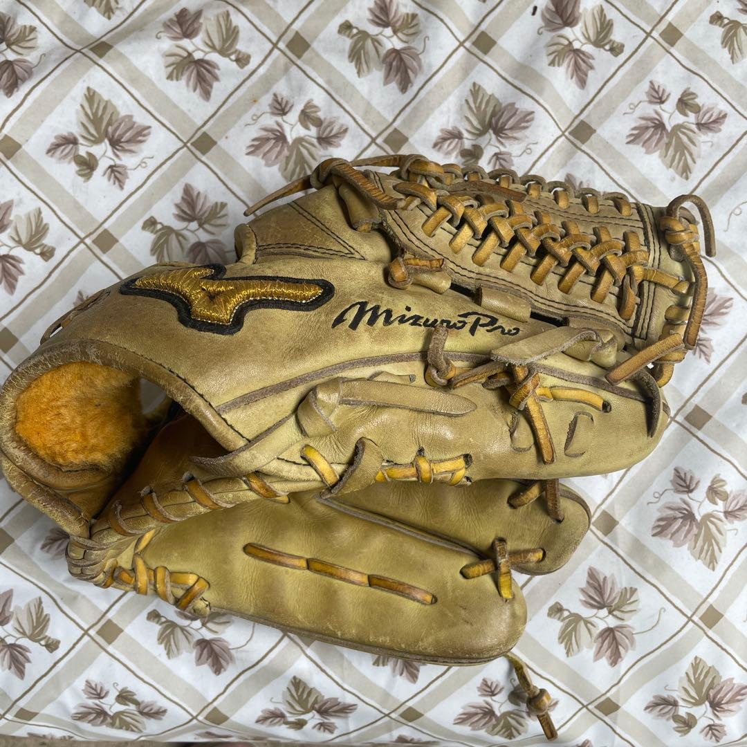 SSK 軟式用キャッチャーミット ミズノプロ 硬式用内野用グラブ 右投セット販売