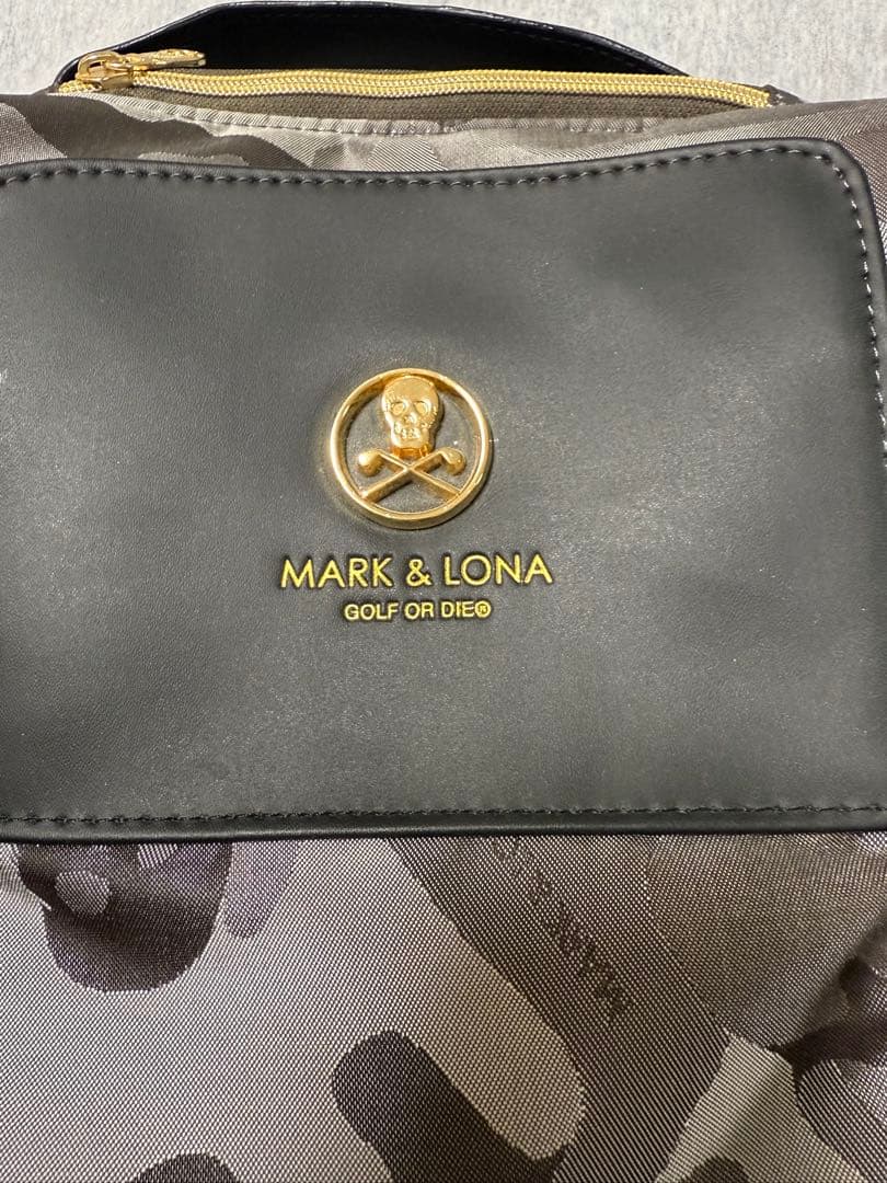 MARK & LONA 迷彩シューズバッグ