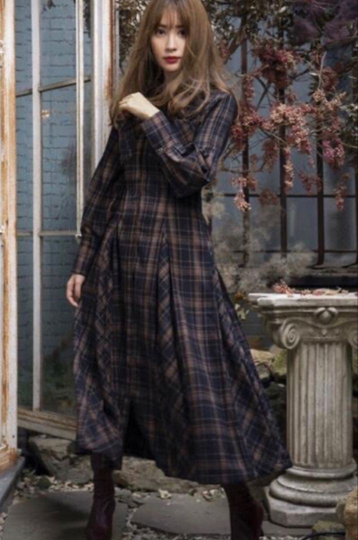 ★herlipto Pleated Pleats Long Dress★