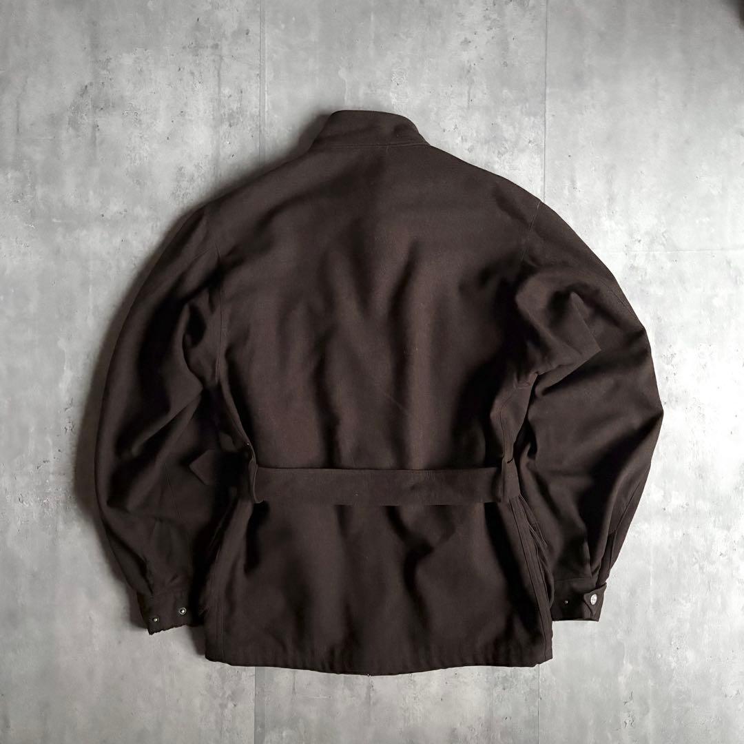 【Mackintosh】モーターサイクルジャケット　ウール　スコットランド製