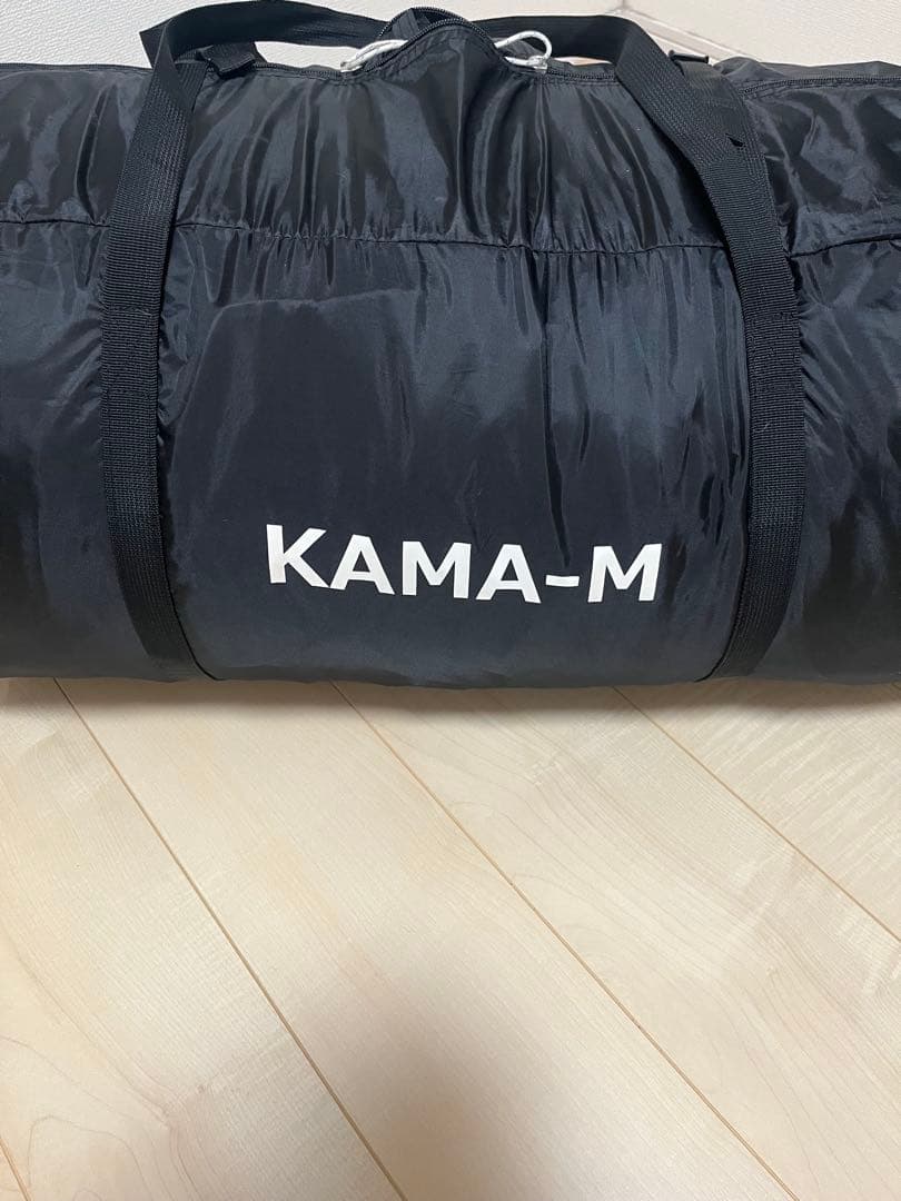 DOD カマボコテント3m ブラック　カママット　カマザシキmセット