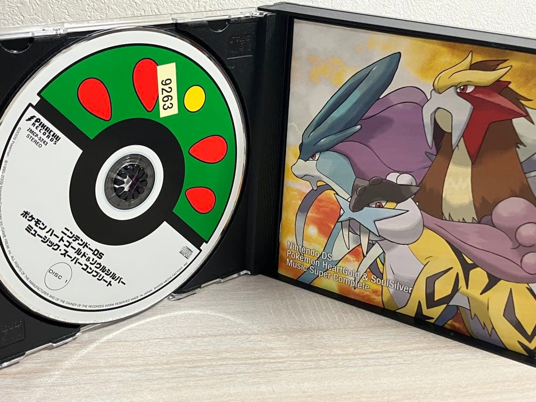 レンタル　CD ポケモン ハートゴールド&ソウルシルバー　サントラ