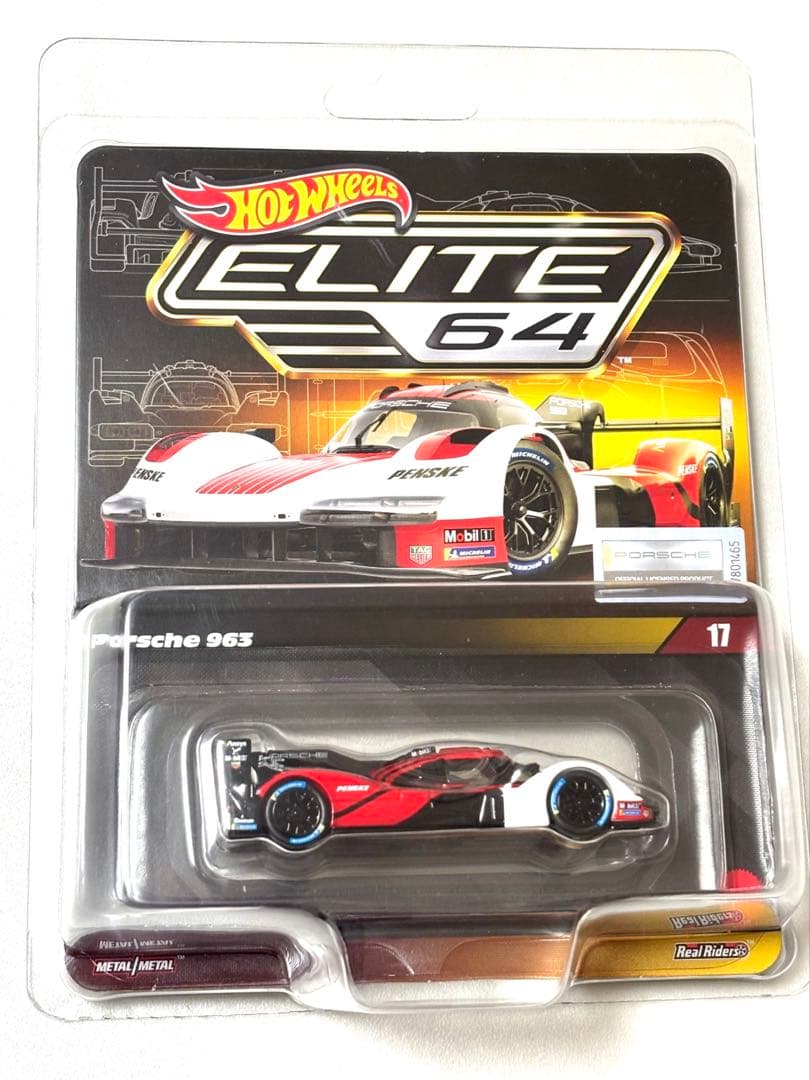 ホットウィール　RLC エリート64 ポルシェ 963 ミニカー