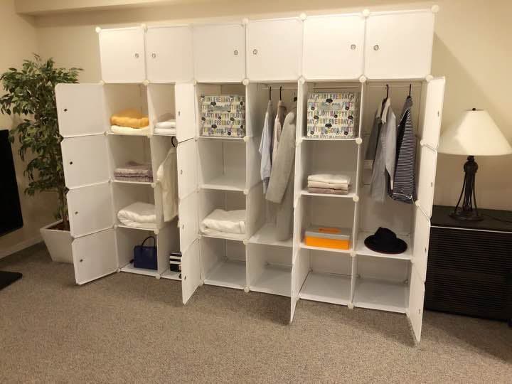 収納クローゼット 5段6列30扉 新品