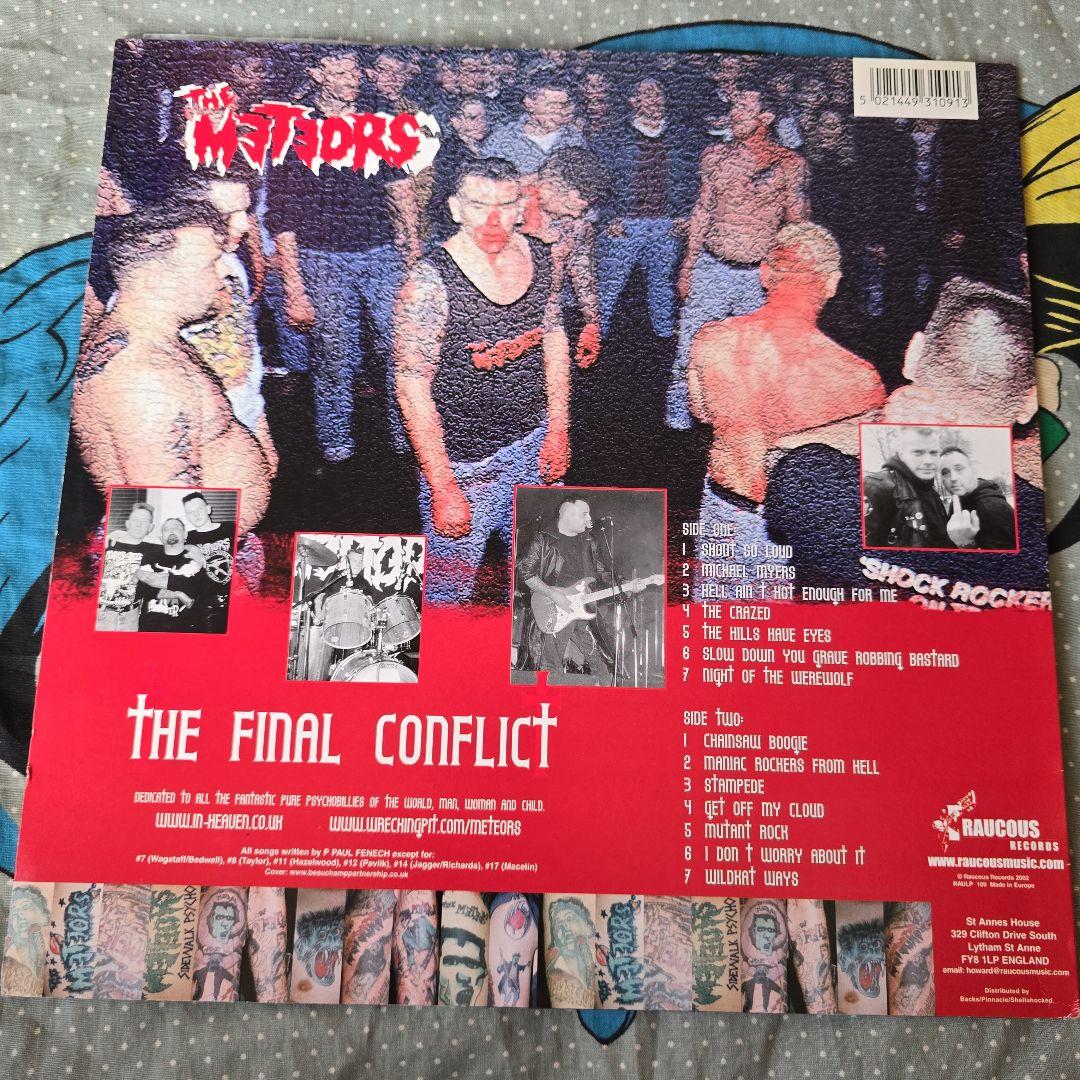 METEORS/FINAL CONFLICT LP サイコビリー