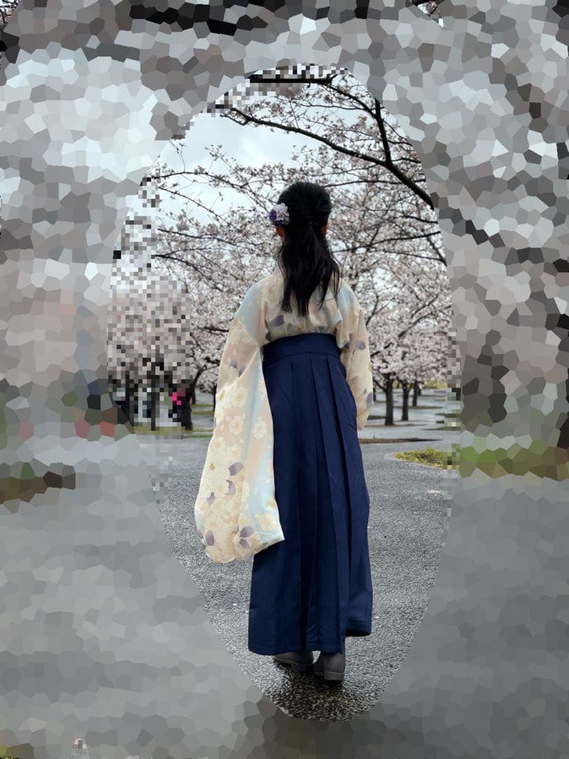 さくあい【美品】キャサリンコテージ・簡単袴　150cm