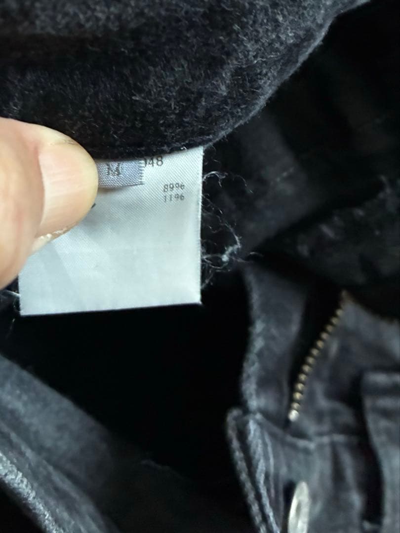 TAPERED SLIM STRAIGHT BLACK DENIMロンハーマン