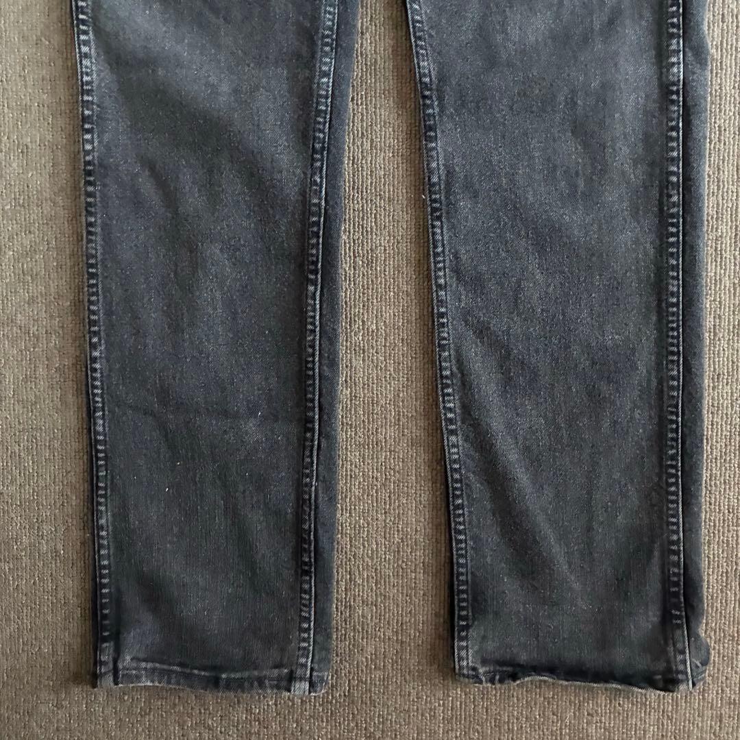 TAPERED SLIM STRAIGHT BLACK DENIMロンハーマン