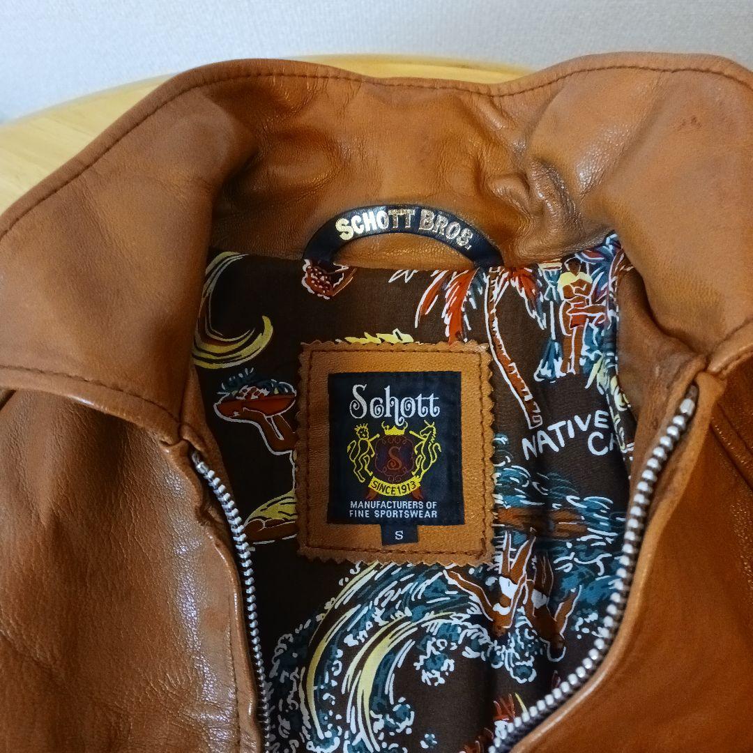 Schott サーファーズ レザー ジャケット