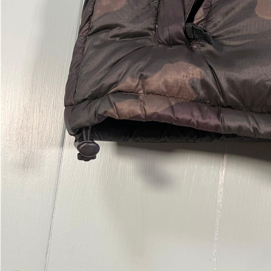 【美品級】THE NORTH FACE カモフラージュ ダウンベスト　迷彩