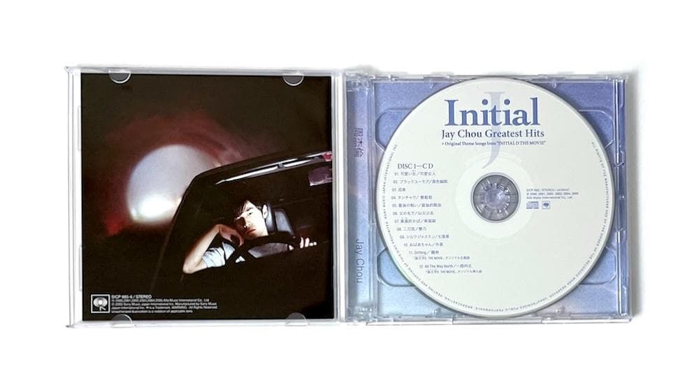 美品 廃盤 帯付き CD+DVD ジェイ・チョウ INITIAL J 初回限定盤