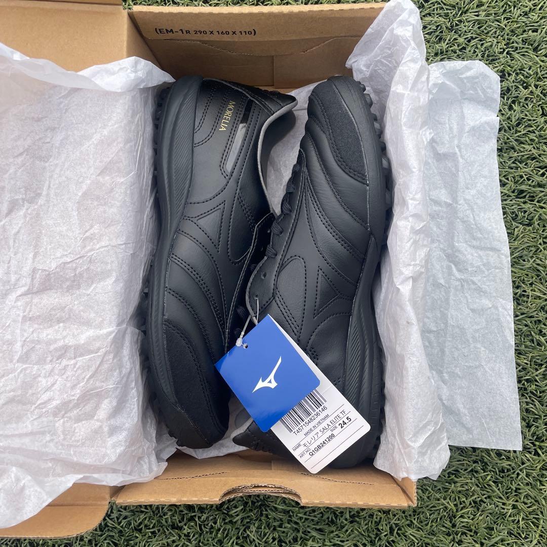 Mizuno モレリア SALA ELITE TFブラック 24.5cm